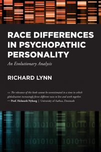 Race Differences in Psychopathic Personality, an Evolutionary Analysis